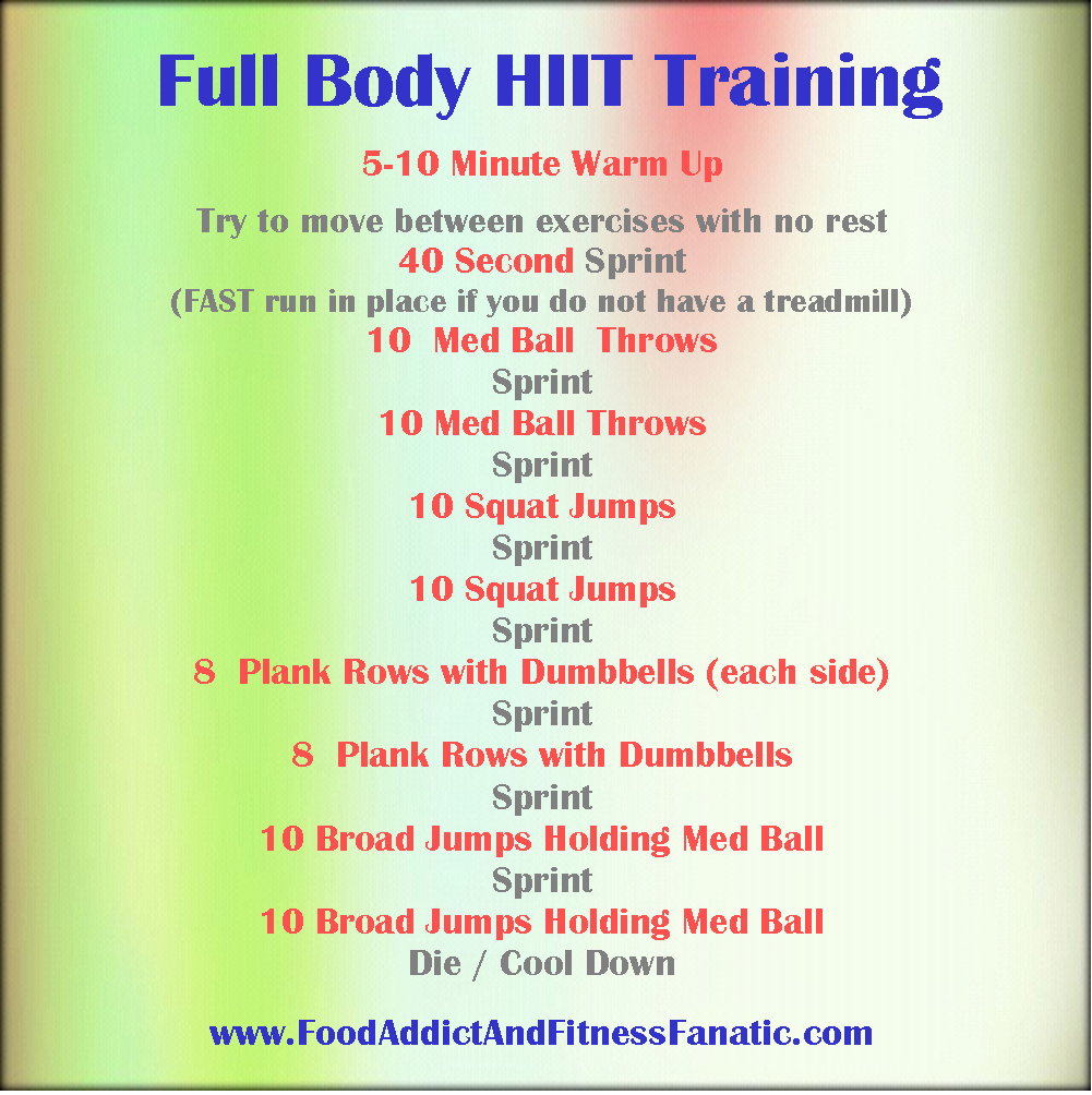 example of high intensity resistance training