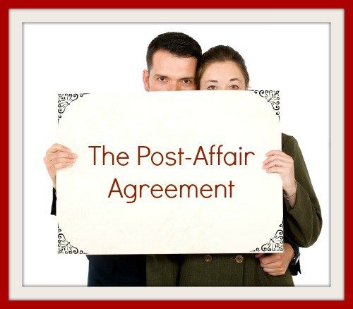 post nuptial agreement infidelity example