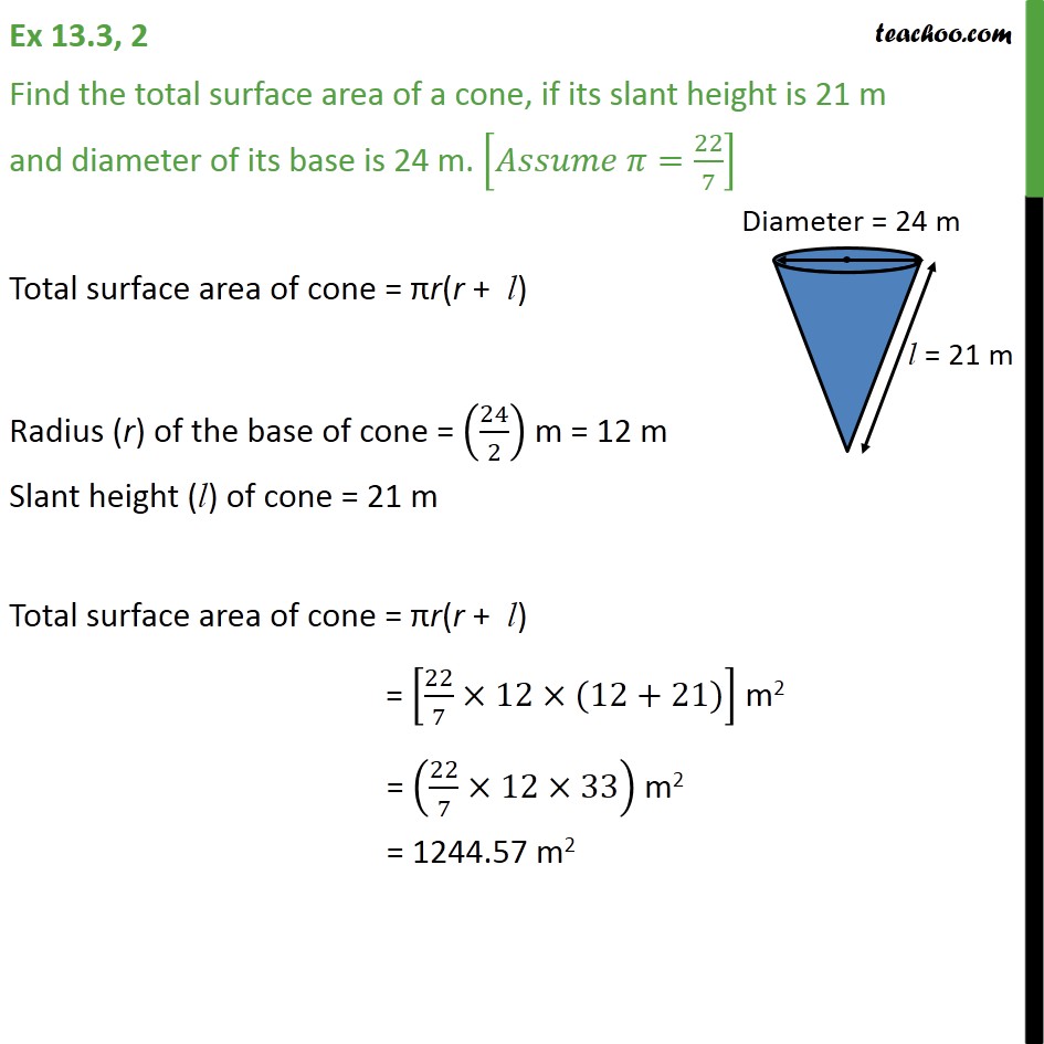 surface area of a cylinder example problems
