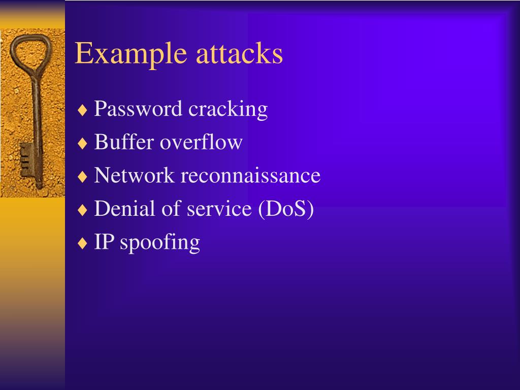 distributed denial of service attack example