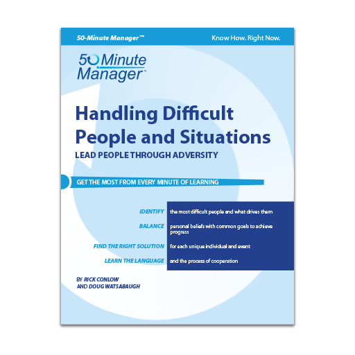 handling a difficult situation example