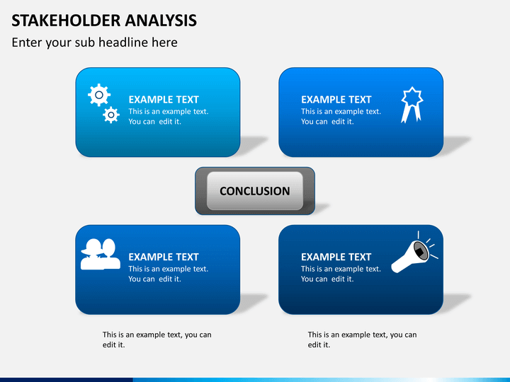 stakeholder list market study project example