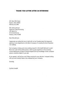 example of follow up letter after interview