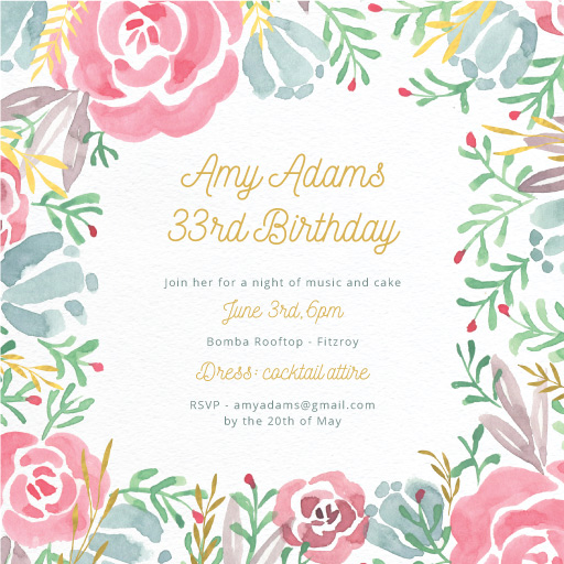 example of invitation letter for debut