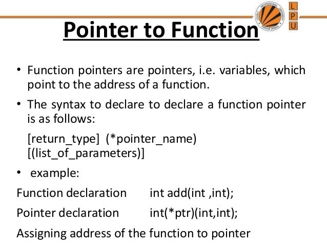 array of function pointers c++ example