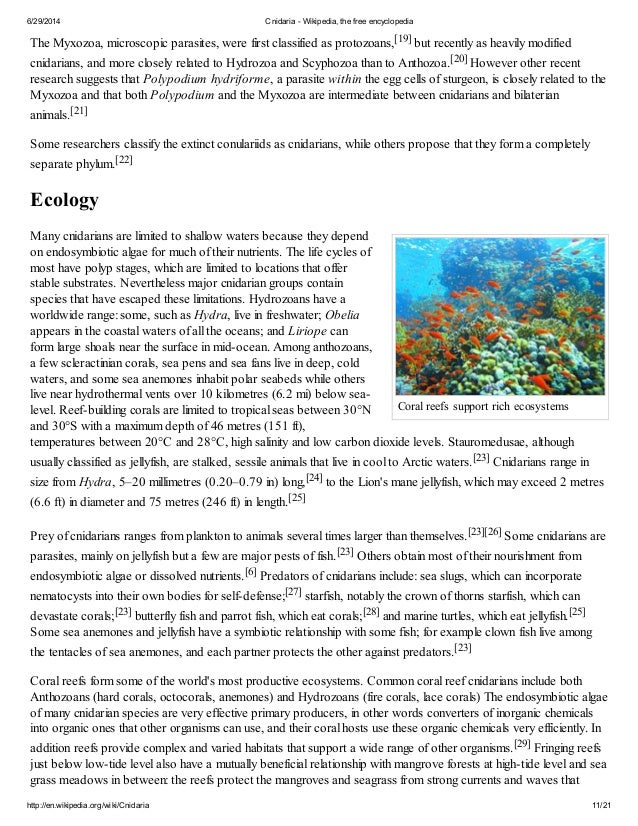 what is an example of parasitism in the coral reef