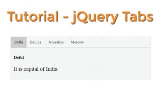 on method in jquery example