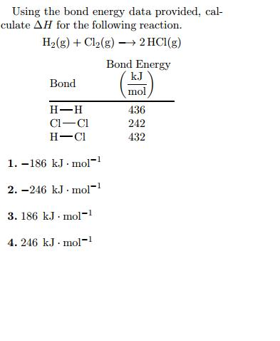 calculate delta h and delta e example