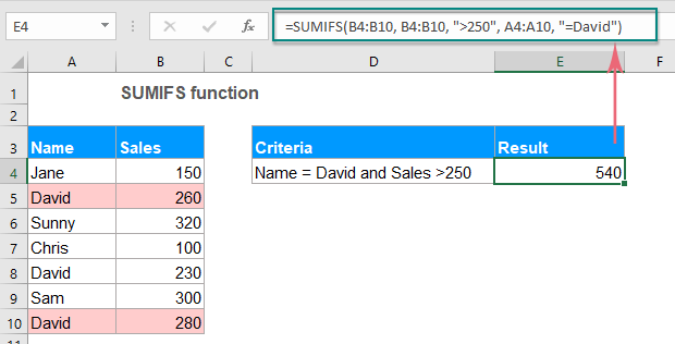 if logic in excel example