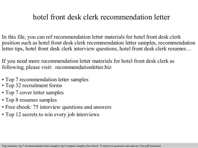 example letter front desk asking for an upgrade