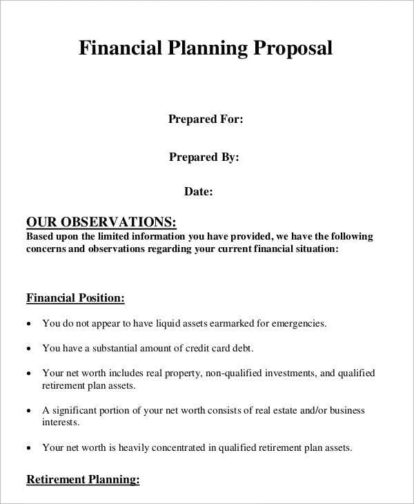 example of business proposal format pdf