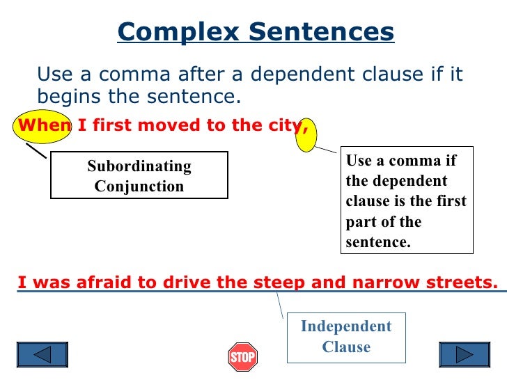 example of compound complex sentence structure