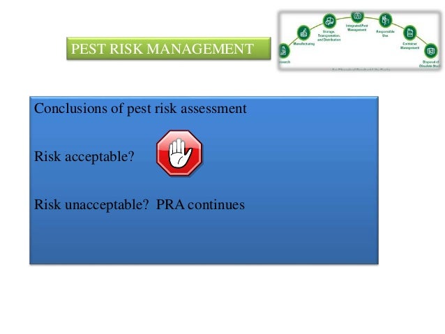 pest control risk assessment example