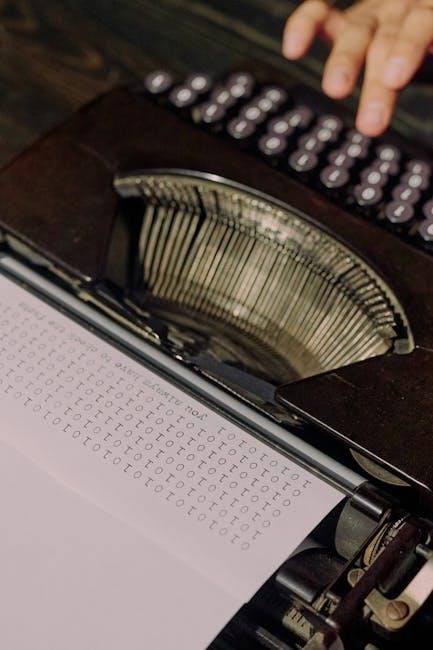 manual typewriter royal